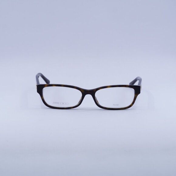 🕶️ New Jimmy Choo JC271 0086 00 Eyeglasses - Havana Frame 53mm - Picture 3 of 10